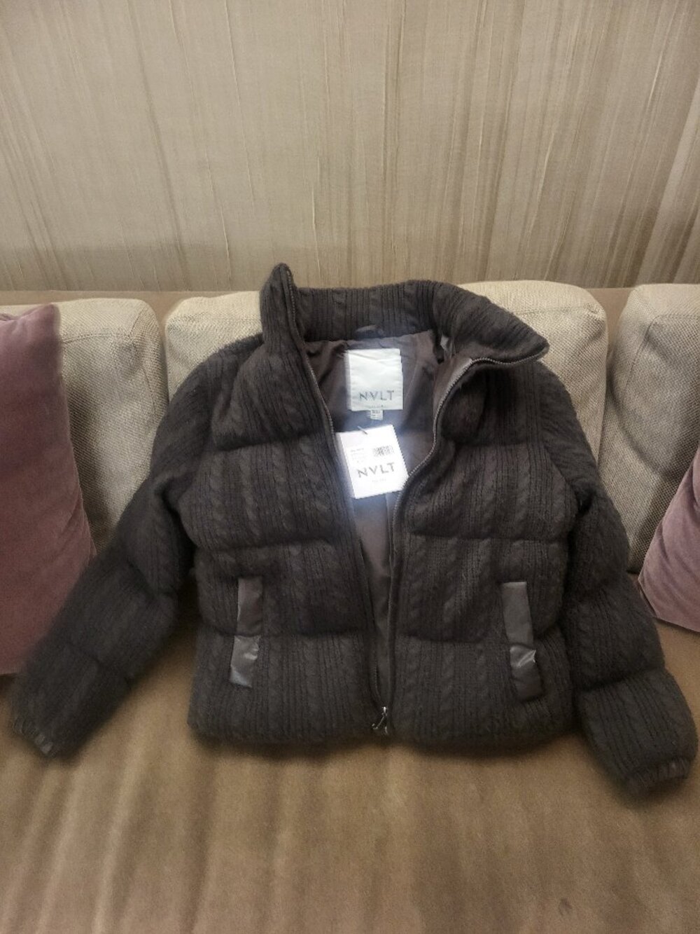 NVLT Goose Sweater Jacket